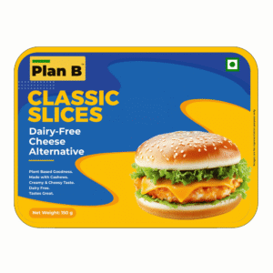 Plant Based Classic Cheese Slices, 150g (Cashew based cheese for a healthier you) HSN - 04069000