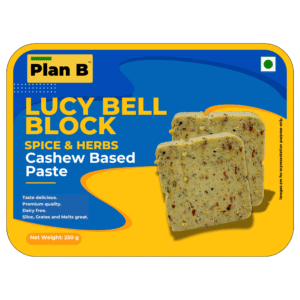 Lucy Bell – Plant-Based Cheese Block with Spices & Herbs