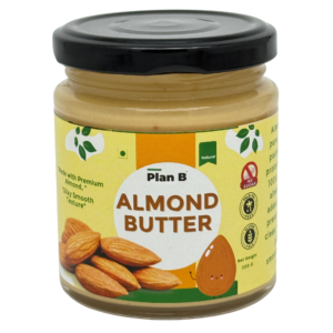 ALMOND BUTTER, 200G , Pure. Protein-Packed. Naturally Delicious.