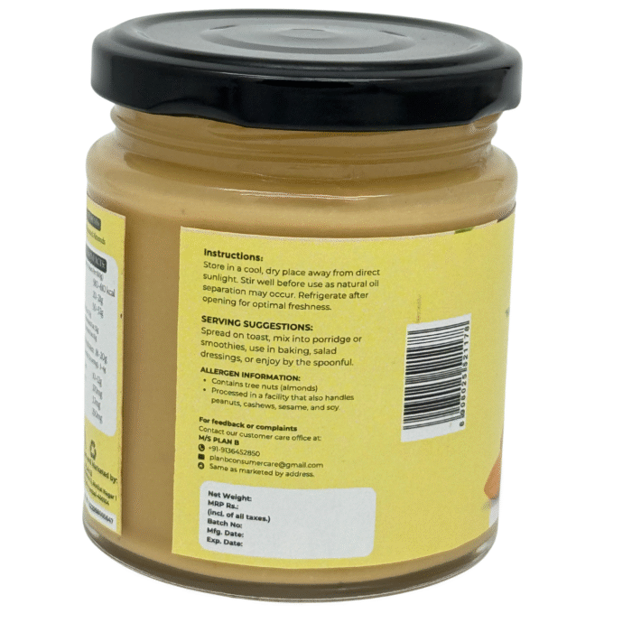 ALMOND BUTTER, 200G , Pure. Protein-Packed. Naturally Delicious. - Image 5