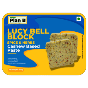 Lucy Bell – Plant-Based Cheese Block with Spices & Herbs
