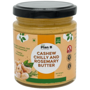 CASHEW CHILLY AND ROSEMARY BUTTER, 200g , Creamy. Spicy. Herby.