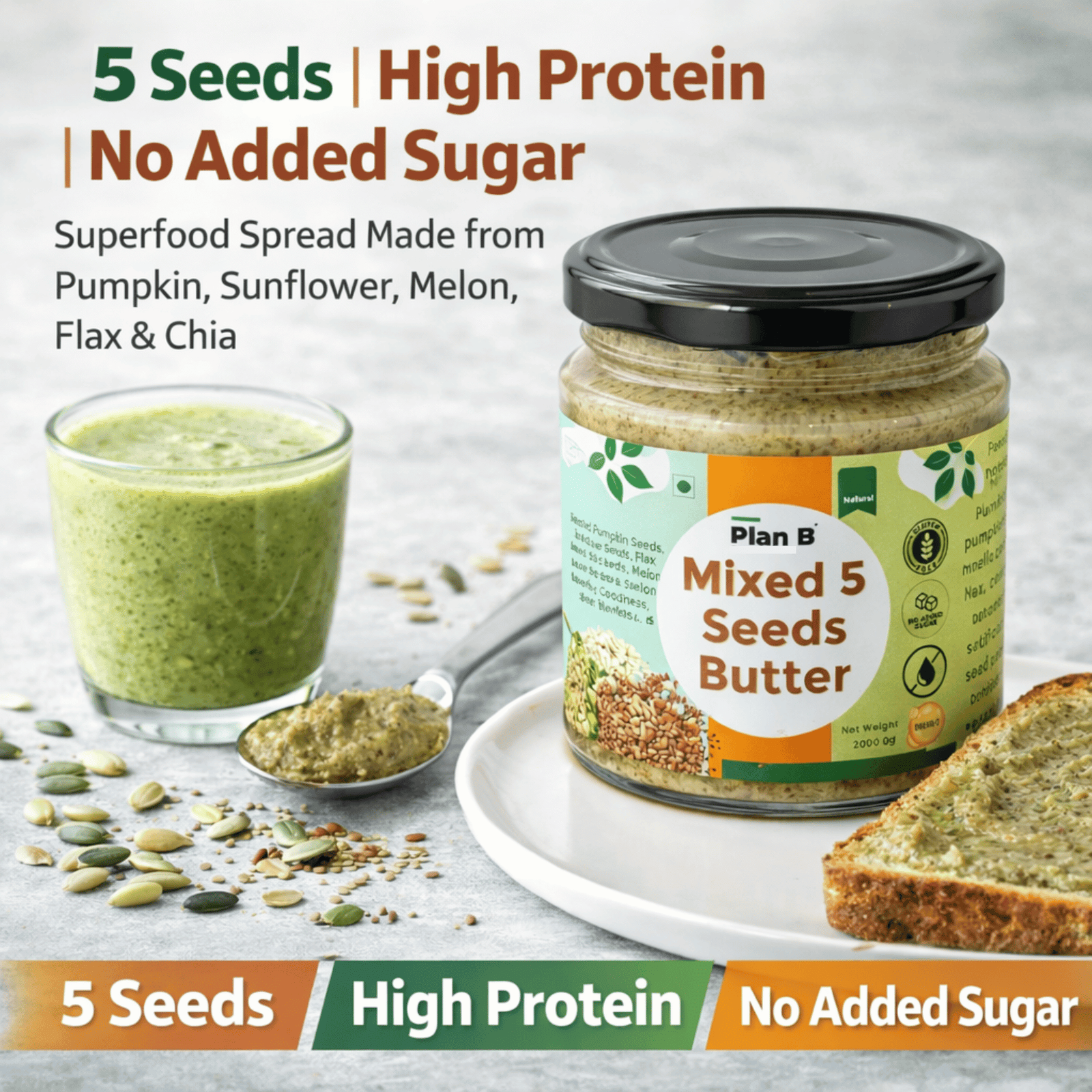 MIX SEEDS BUTTER, 200g , Wholesome Goodness in Every Spoon - Image 10