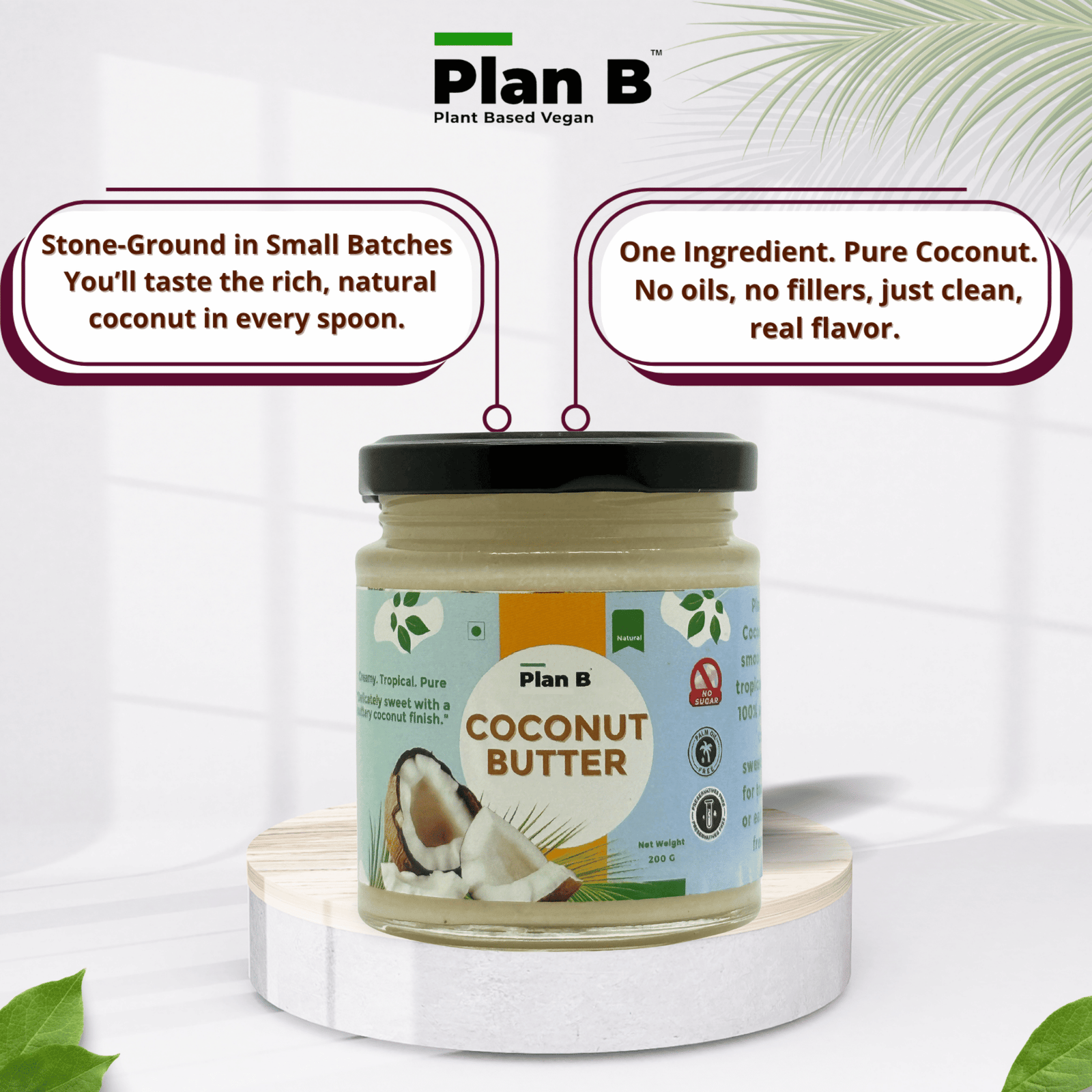 Pure Coconut Butter 200g - Image 6