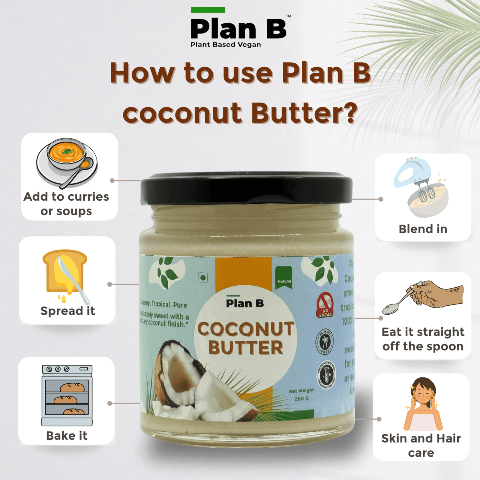 Pure Coconut Butter 200g - Image 5