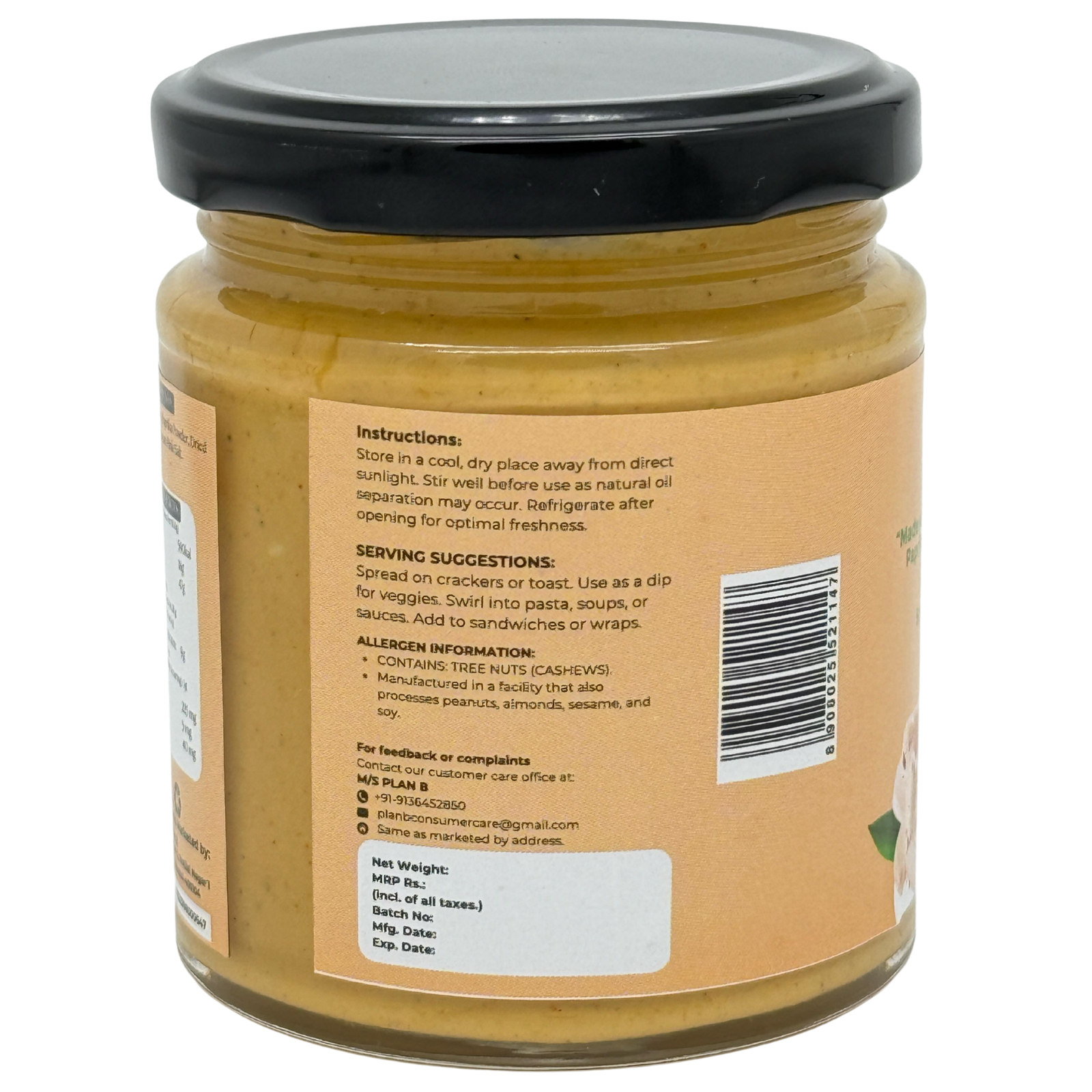 CASHEW CHILLY AND ROSEMARY BUTTER, 200g , Creamy. Spicy. Herby. - Image 5