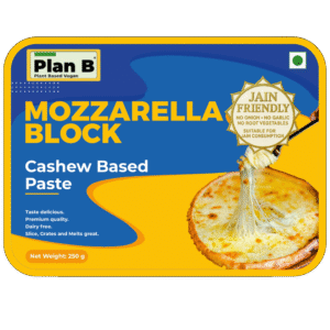 Plan B Plant-Based Mozzarella Block (Jain Friendly) - 250g