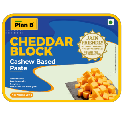 (Only Available in Mumbai)  Cheddar Block - (Jain-Friendly )250g,  HSN – 04069000